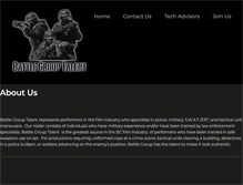 Tablet Screenshot of battlegrouptalent.com